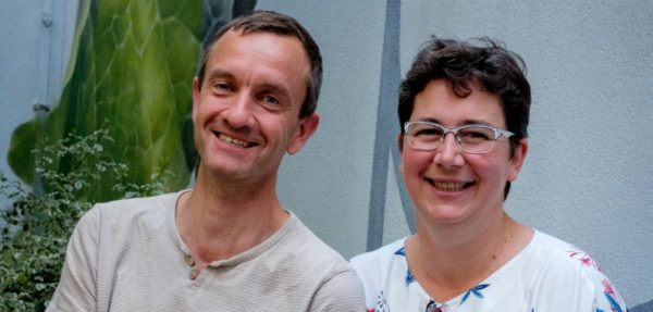 Marjorie François et son époux, également coopérateur au sein de Biomonde